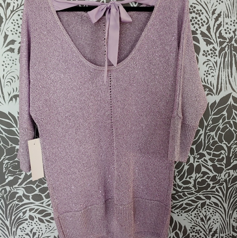 NWT.  NY&Company lavender knit sweater